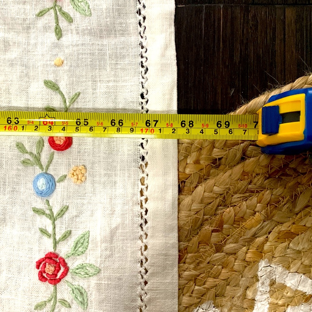 ✨ April Cornell Embroidered Table Linen - Picture 7 of 15
